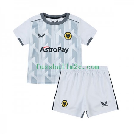 Fußballtrikots Wolverhampton Wanderers Kinder Ausweich Trikotsatz 2023-2024 Fußballtrikots Wolverhampton Wanderers Kinder Ausweich Trikotsatz 2023-2024